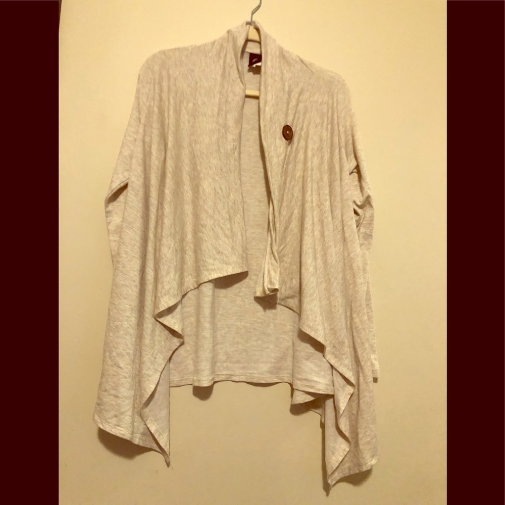 BOBEAU Drape Cardigan